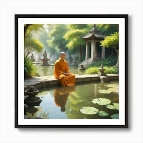 Chinese Art 663 Art Print