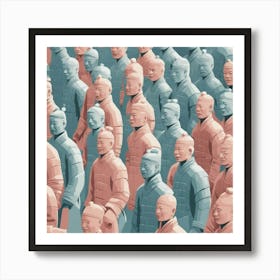 Terracotta Warriors Art Print