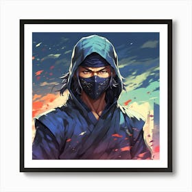 Ninja Warrior Art Print