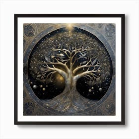 Starseed Tree Art Print