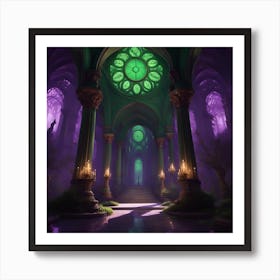 Realms Unknown to Mortal Sight Pt2 Art Print