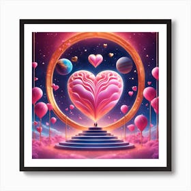 Heart Of The Universe Art Print