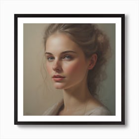 Paint a captivating portrait that showcases the subject's unique personality and charm, Enchanting Realism. Generated with AI, Art Style: Imagine V4, Negative Promt: no unpopular themes or styles, CFG Scale: 3.0, Step Scale: 50. Art Print