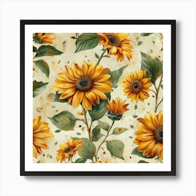 Sunflower 3 Art Print