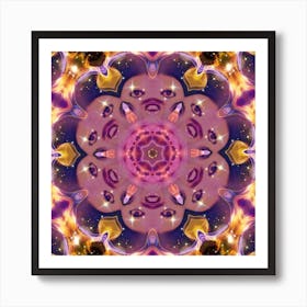 Psychedelic Mandala 42 Art Print