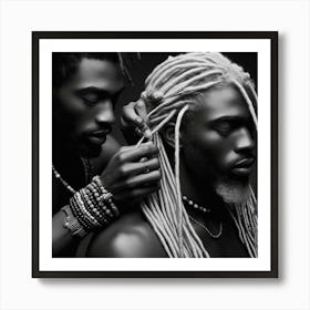 Black Love 1 Art Print