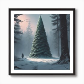 Christmas Tree 9 Art Print