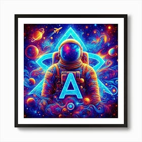 "A" Logo Collection [Risky Sigma] Art Print