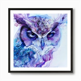 Csgboss Envision A Mesmerizing Alcohol Inked Poster Fused With 3 Art Print