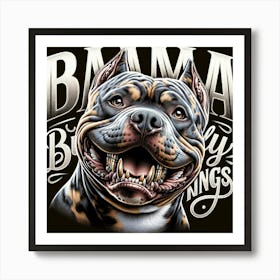 Bama Bully Kings 1 Art Print