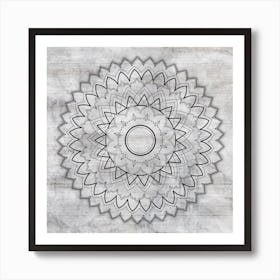 Mandala Yen Art Print