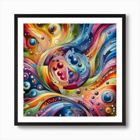 Abstract Painting 8 Art Print