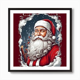 Santa Claus Art Print