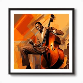 Jazz Musician 50 Art Print