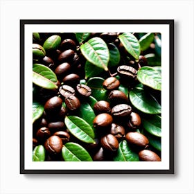 Coffee Beans 20 Art Print