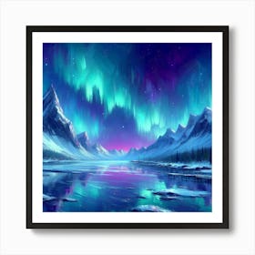 Aurora S Symphony 6 Art Print