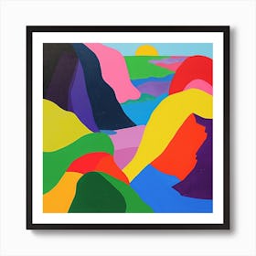 Abstract Travel Collection Guadeloupe 2 Art Print