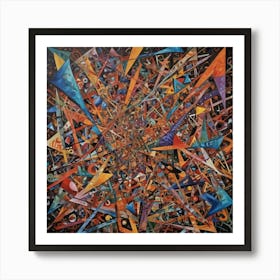 Abstract Painting 438 Art Print