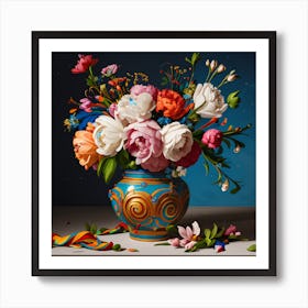 Flowers In A Vase Art Print