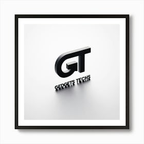Logo For Gt Tech Art Print