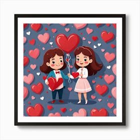 Valentine'S Day 1 Art Print