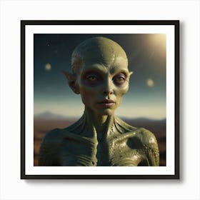 Alien World Art Print