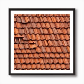 Tile Roof — Stock Photo Art Print