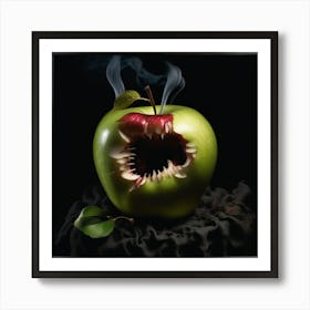 Apple Monster Art Print