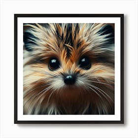 Cute Animal Portraits Art Print