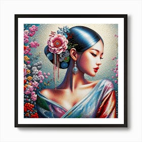 Exotic Beauty Artwork 73 Art Print