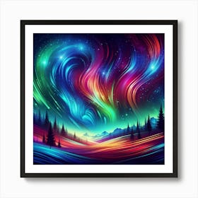 Aurora Borealis 5 Art Print