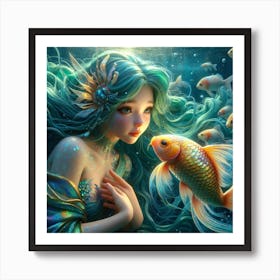 Mermaid Art Print