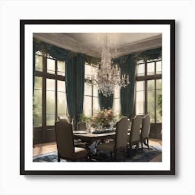 Dining Room Art Print