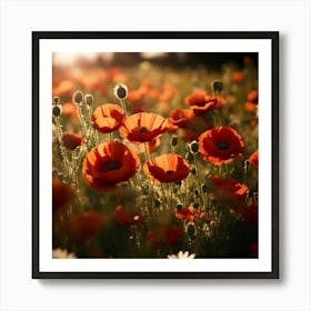 Poppy Field Art Print