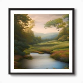 Serene Environment Art Print