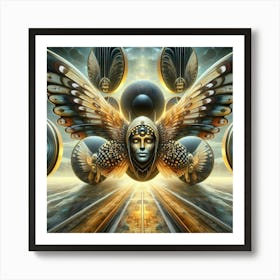 Angel Wings 6 Art Print