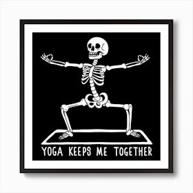 Yoga keeps me together Poster