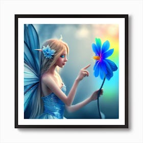 Fairy Flower Art Print