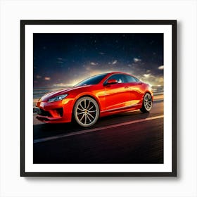 Firefly Sport, Car, Sleek, Aerodynamic, Fast, Luxury, Powerful, Modern, Performance, Dynamic, Stylis (26) Art Print