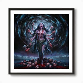 GODDESS KALI Art Print