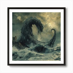 Octopus 1 Art Print