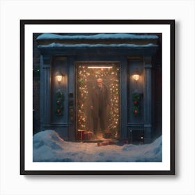 Christmas Carol 1 Art Print