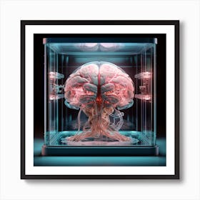 Brain In A Box Art Print