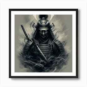 Samurai 10 Art Print