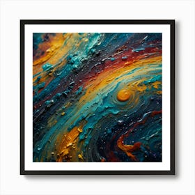 Abstract Painting 123 Art Print