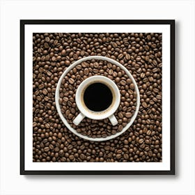 Coffee Beans 1 Art Print