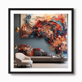 Abstract Painting 1 Art Print