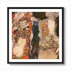 The Bride, Gustav Klimt Art Print
