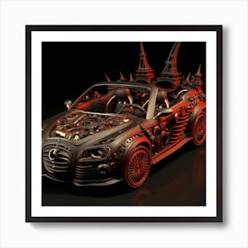 Audi A6 Art Print