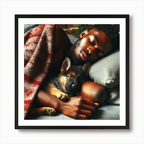 Happy National Napping Day V7 Art Print